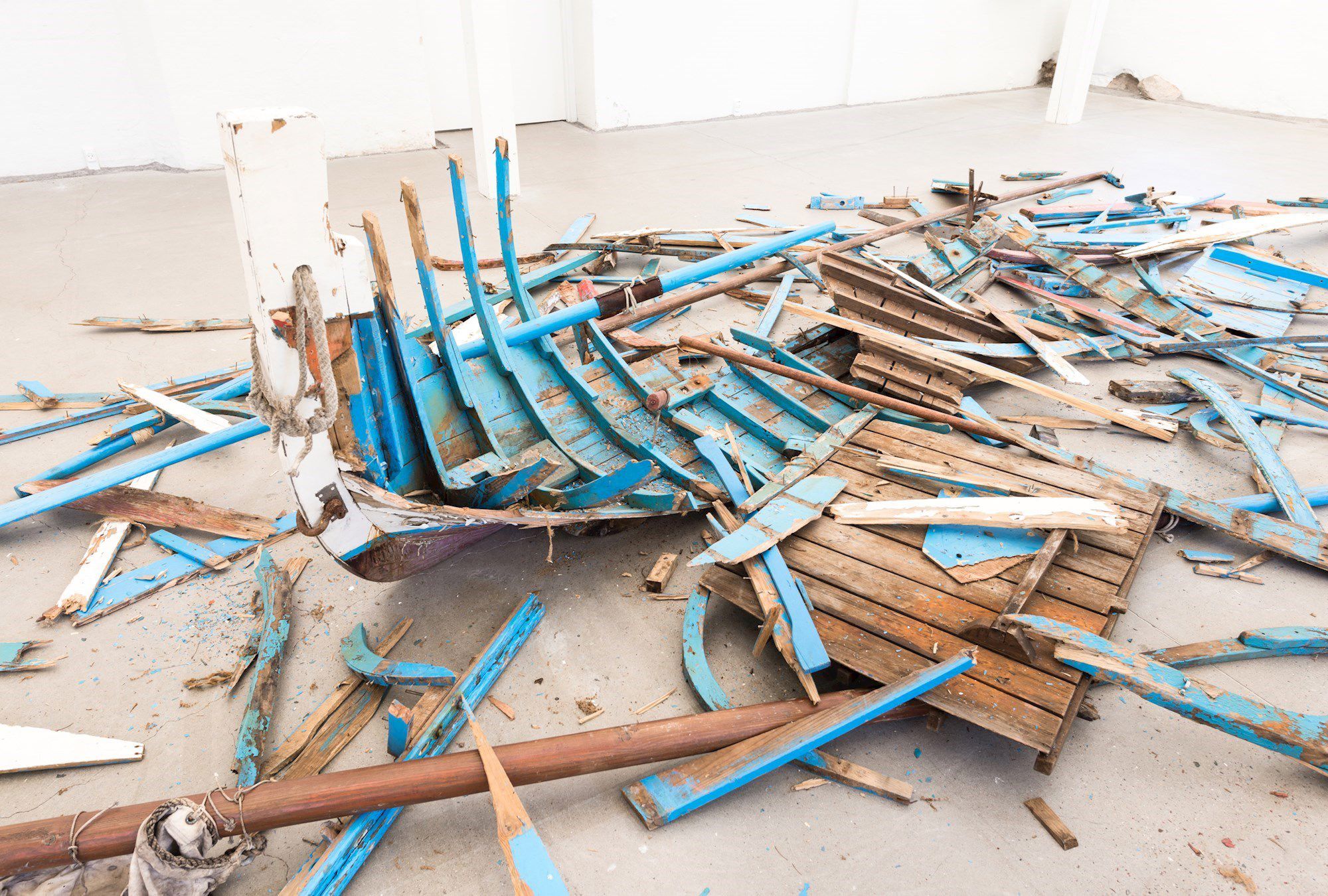 Ordem e Progresso, 2018. Udstilling af Héctor Zamora.