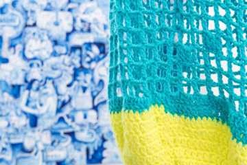 Installationsfoto af udstillingen Enredado på Viborg Kunsthal