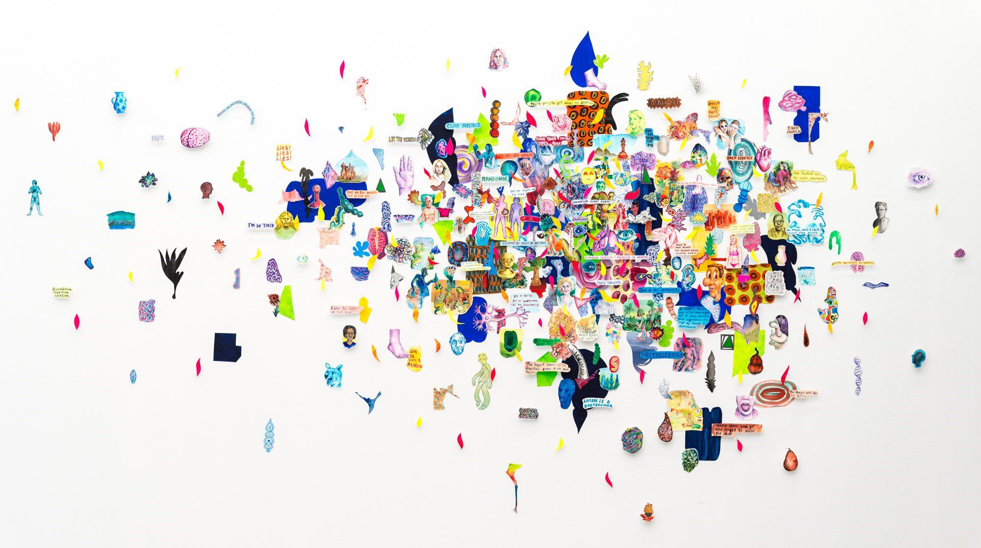 Installationsfoto - Enredado, 2023. Pedro Varela