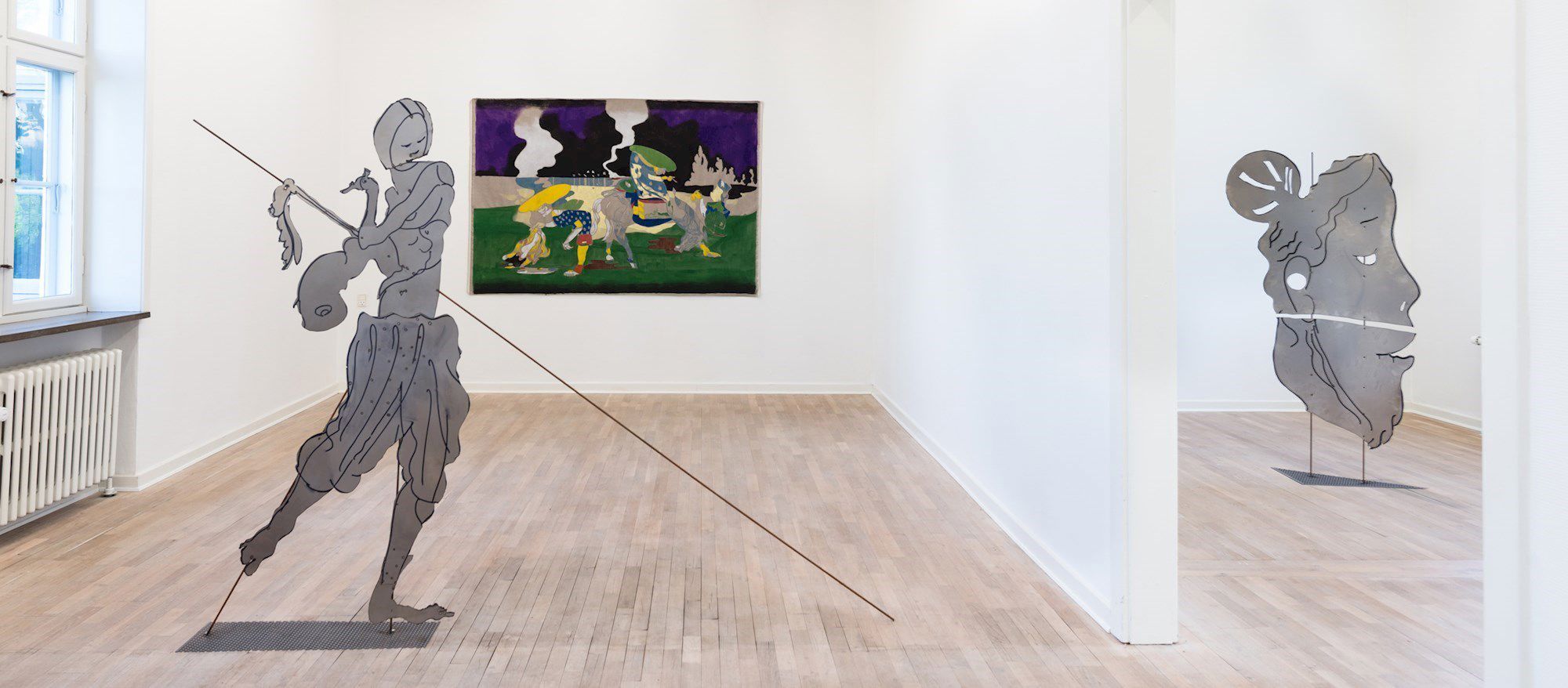 While the Others got Composed; the Foot and the Dial went for a Stroll, 2018. Udstilling af Kaspar Oppen Samuelsen.