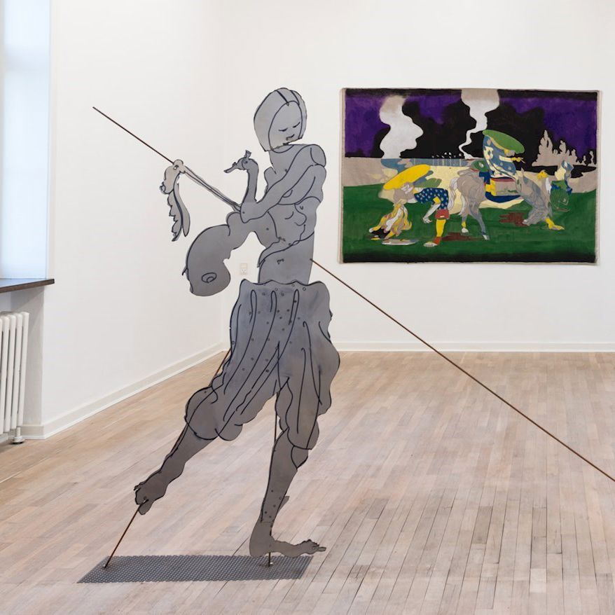 While the Others got Composed; the Foot and the Dial went for a Stroll, 2018. Udstilling af Kaspar Oppen Samuelsen.