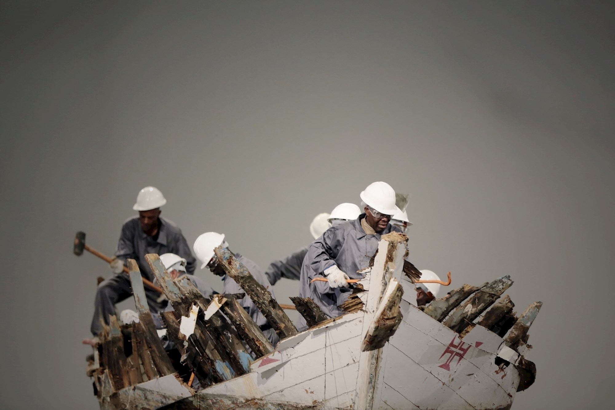 Ordem e Progresso, 2018. Udstilling af Héctor Zamora.