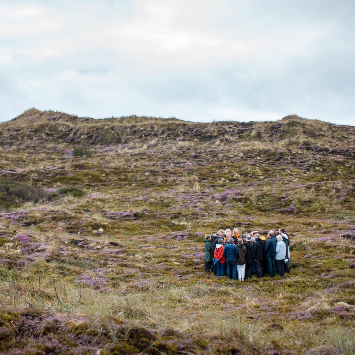 Nana Francisca Schottländer, Landskabninger performance, Alive Festival + SMK Thy, 2019 Foto: Richo Lund Hald