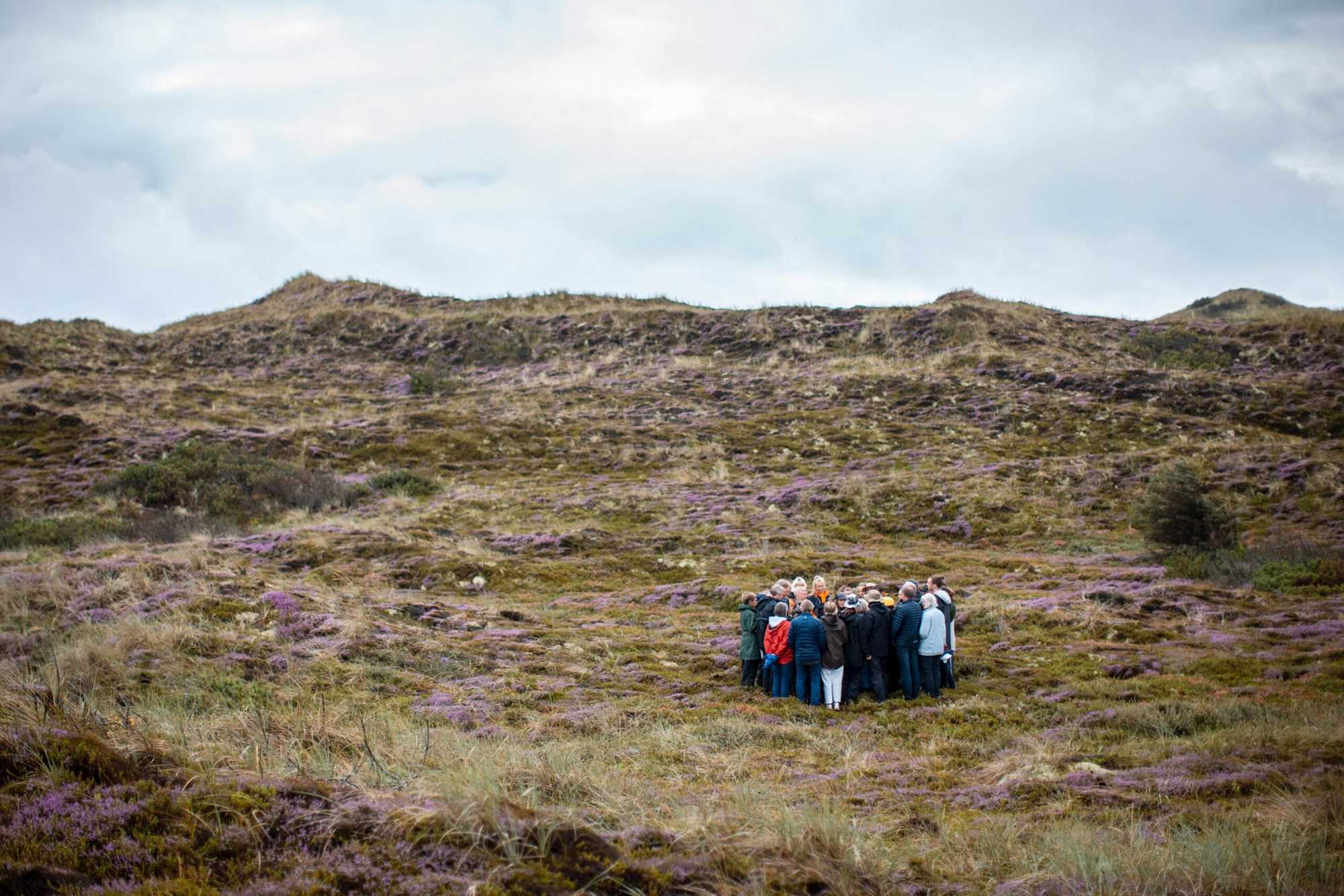 Nana Francisca Schottländer, Landskabninger performance, Alive Festival + SMK Thy, 2019 Foto: Richo Lund Hald