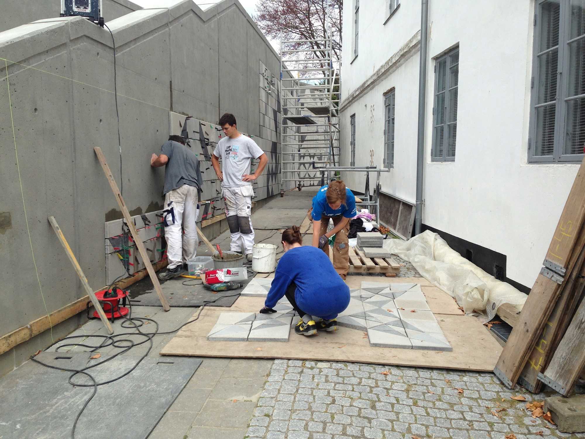 Opsætning af værket 'Tro og Overtro'