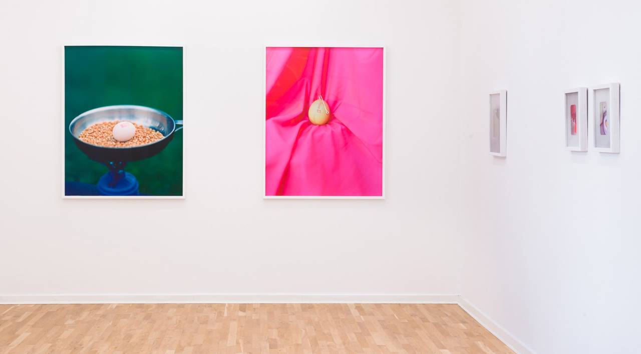 Installationsfoto. 'Oddly Satifying' Fryd Frydendahl, 2022