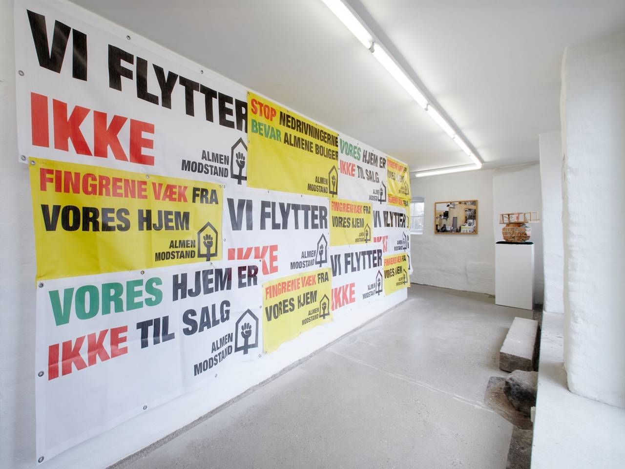 Særudstillingen: All That Remains af Banaan Al Nasser, 2023. Trappegalleriet på Viborg Kunsthal.