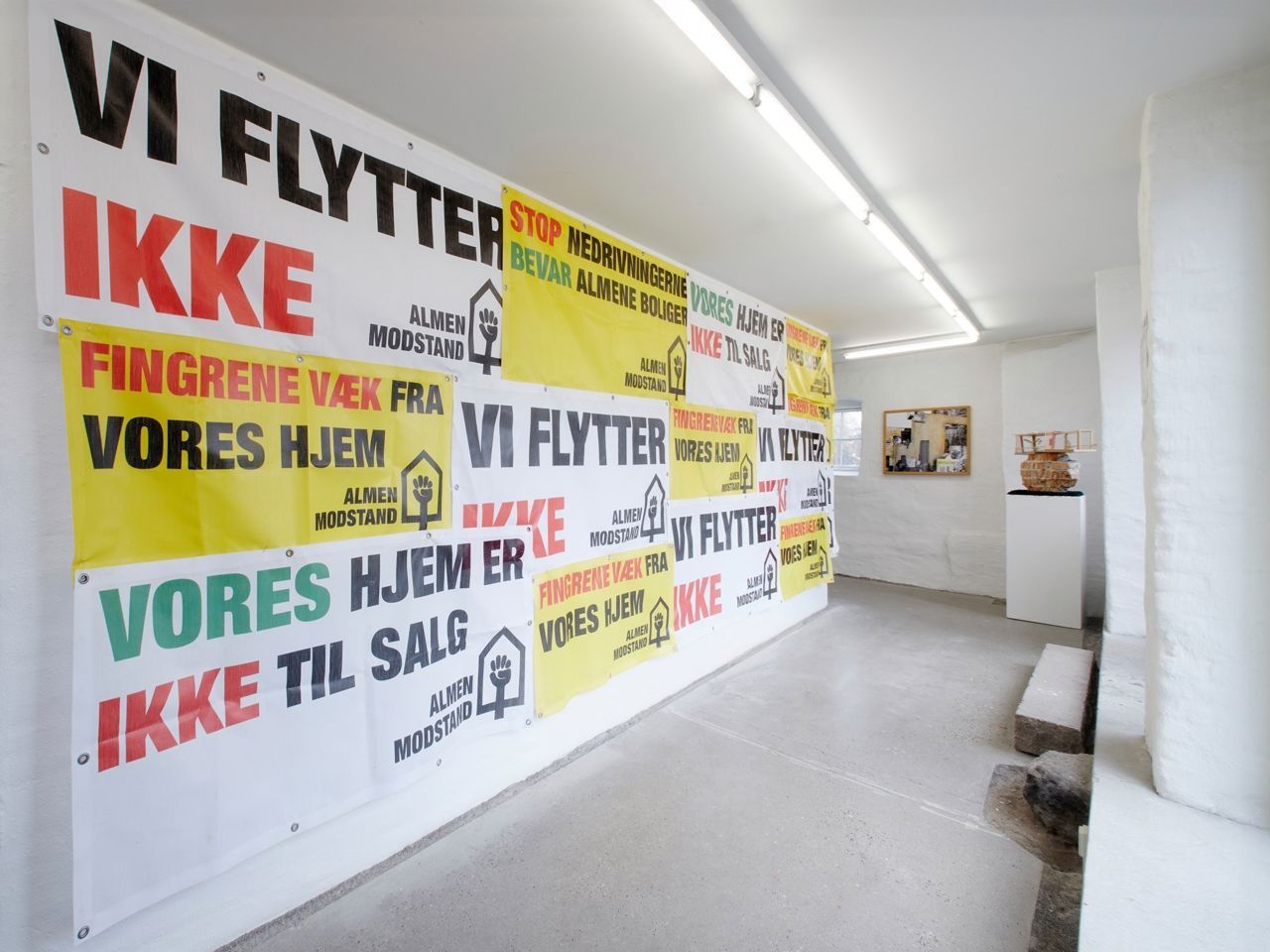 Særudstillingen: All That Remains af Banaan Al Nasser, 2023. Trappegalleriet på Viborg Kunsthal.