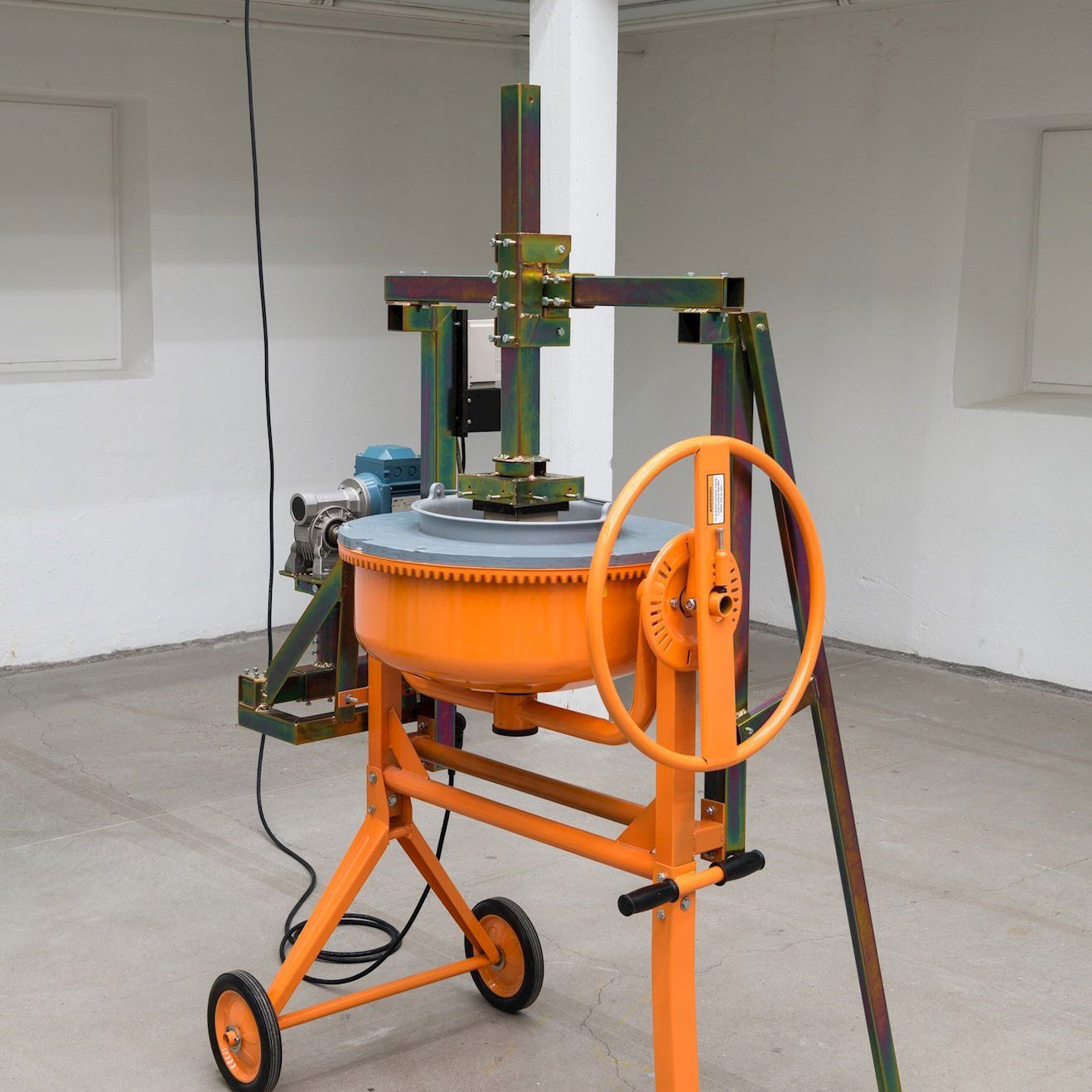 Installation fra udstillingen 'Eksperimentet' af Henrik Menné, 2021
