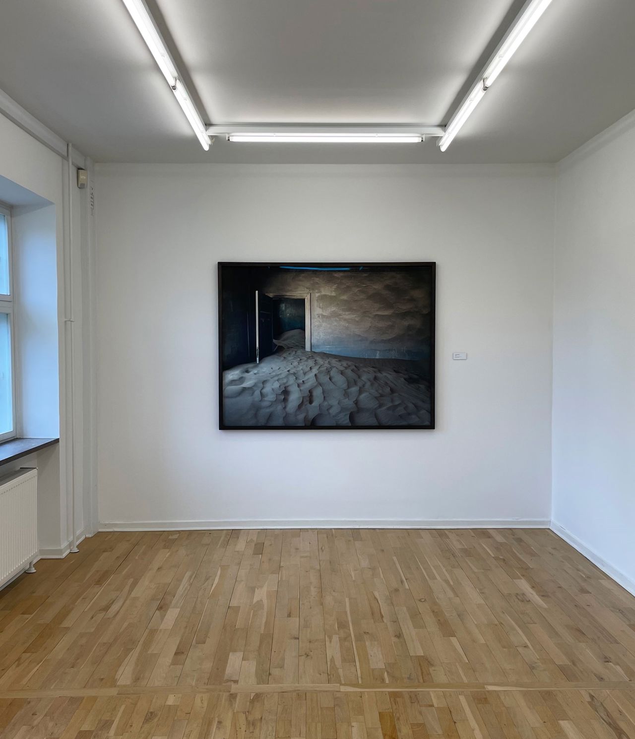 Installationsfoto 2022. Sunken Gardens af Helene Schmitz, Viborg Kunsthal