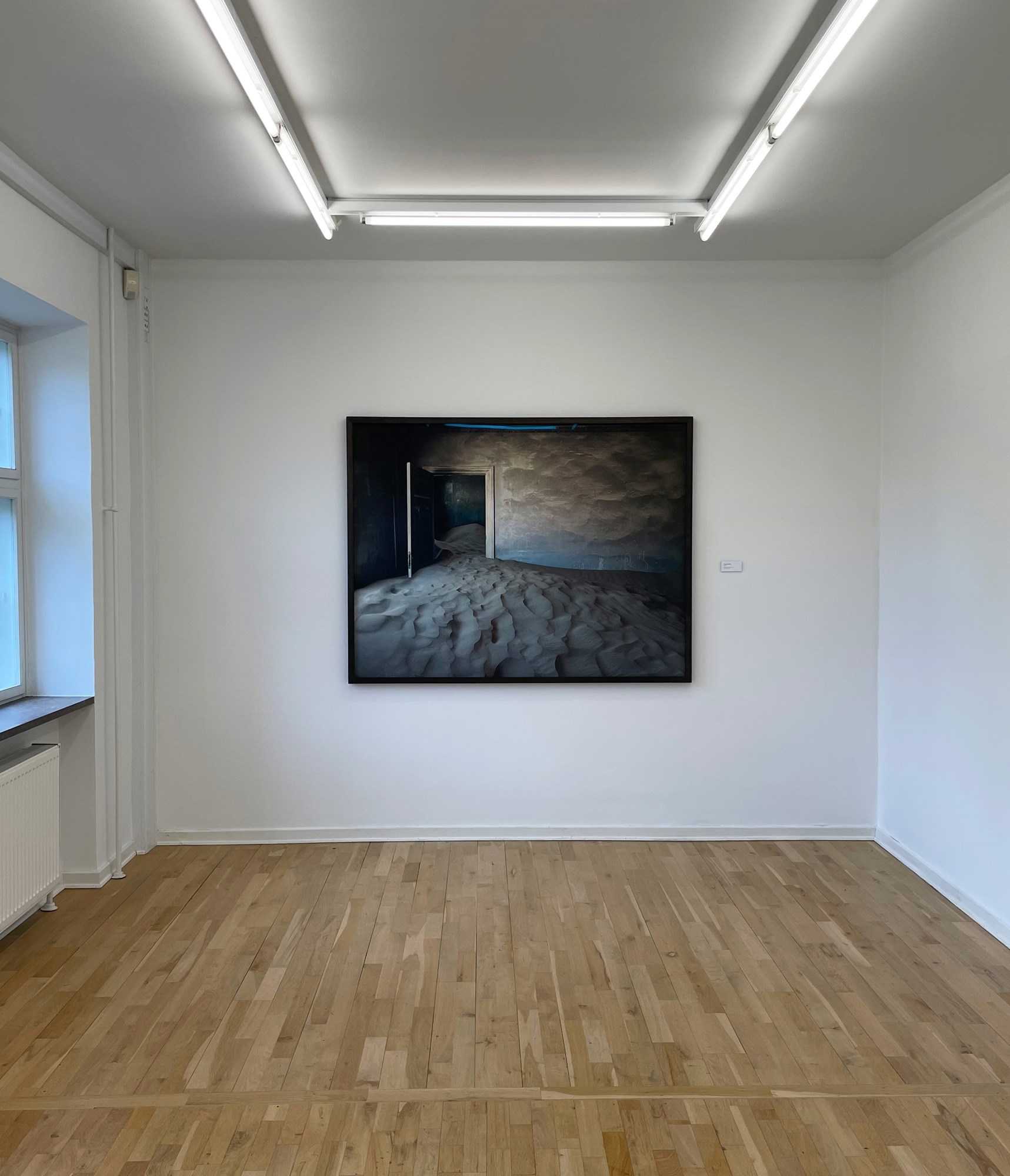 Installationsfoto 2022. Sunken Gardens af Helene Schmitz, Viborg Kunsthal