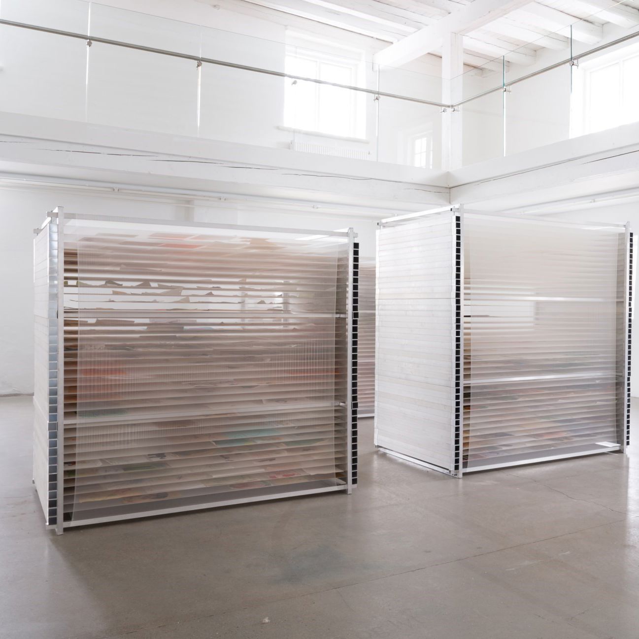Udstillingen af Tove Storch, 2018. Installationsfoto.