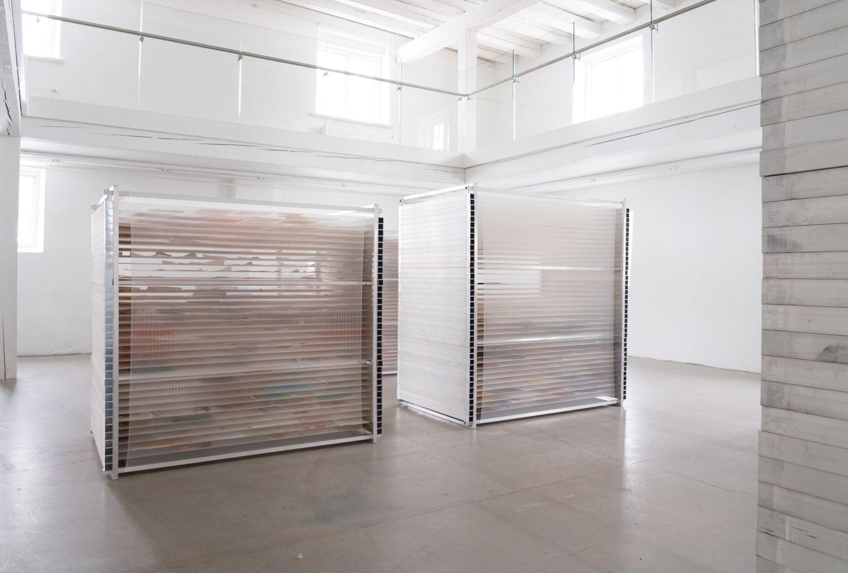 Udstillingen af Tove Storch, 2018. Installationsfoto.