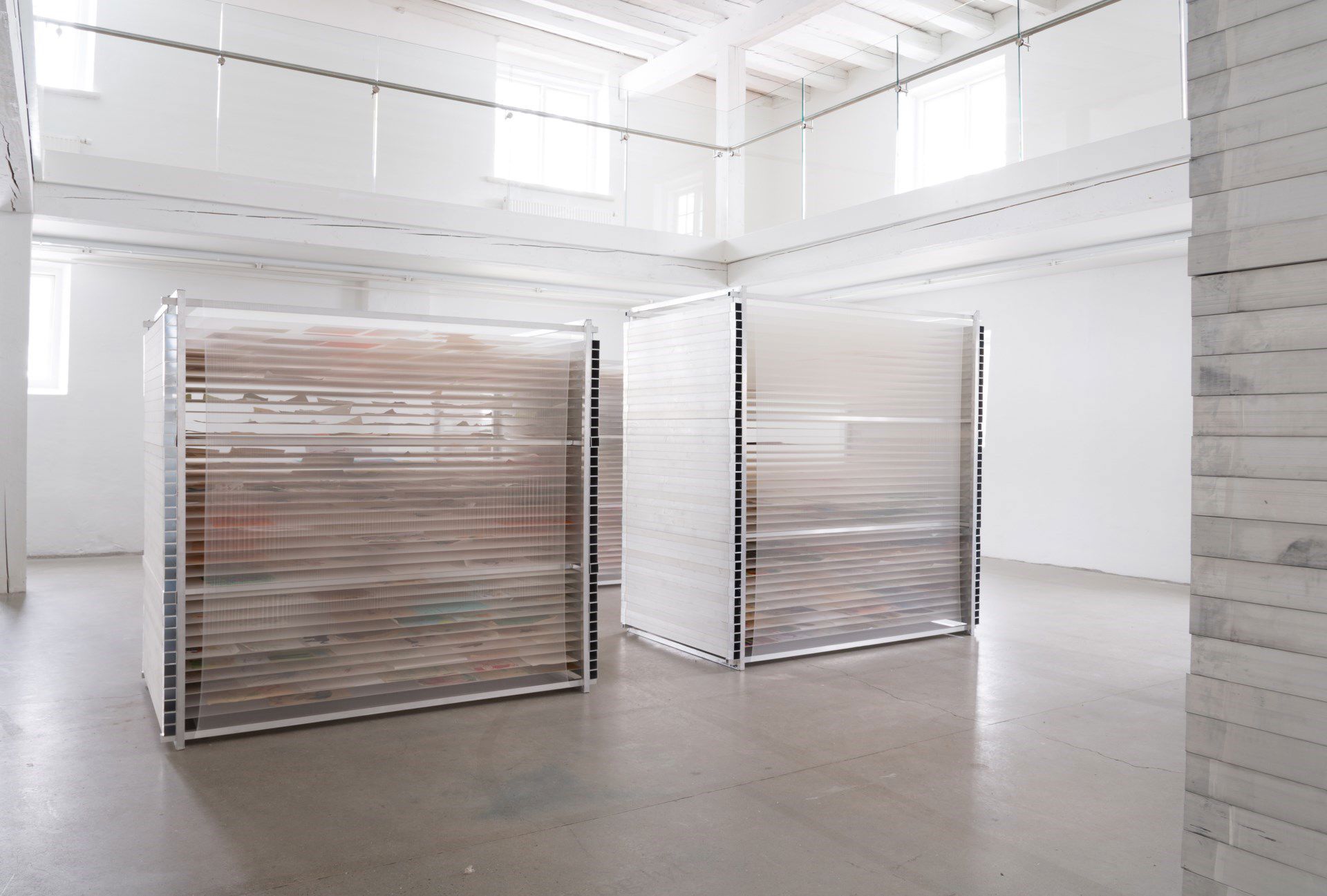 Udstillingen af Tove Storch, 2018. Installationsfoto.