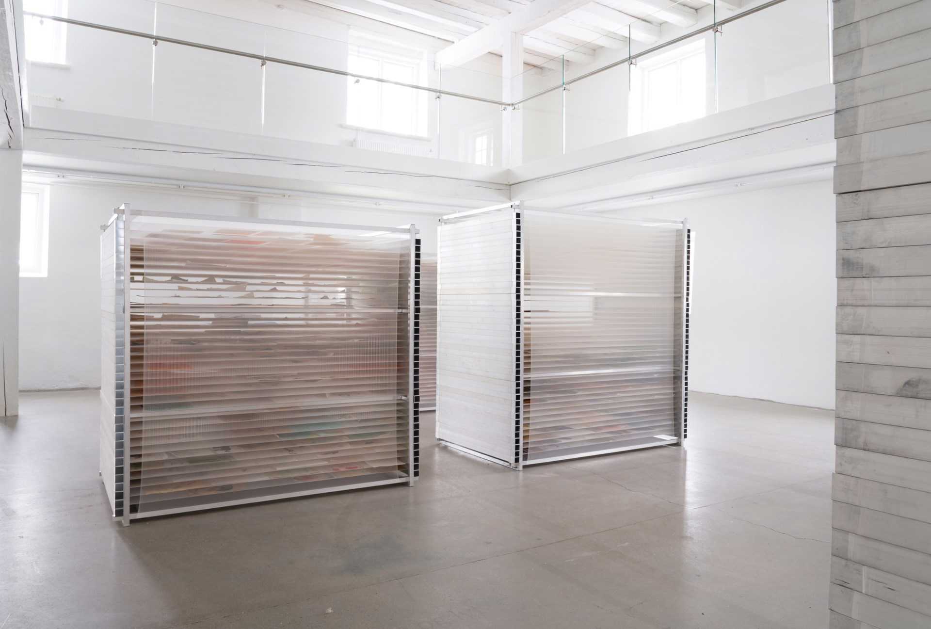 Udstillingen af Tove Storch, 2018. Installationsfoto.