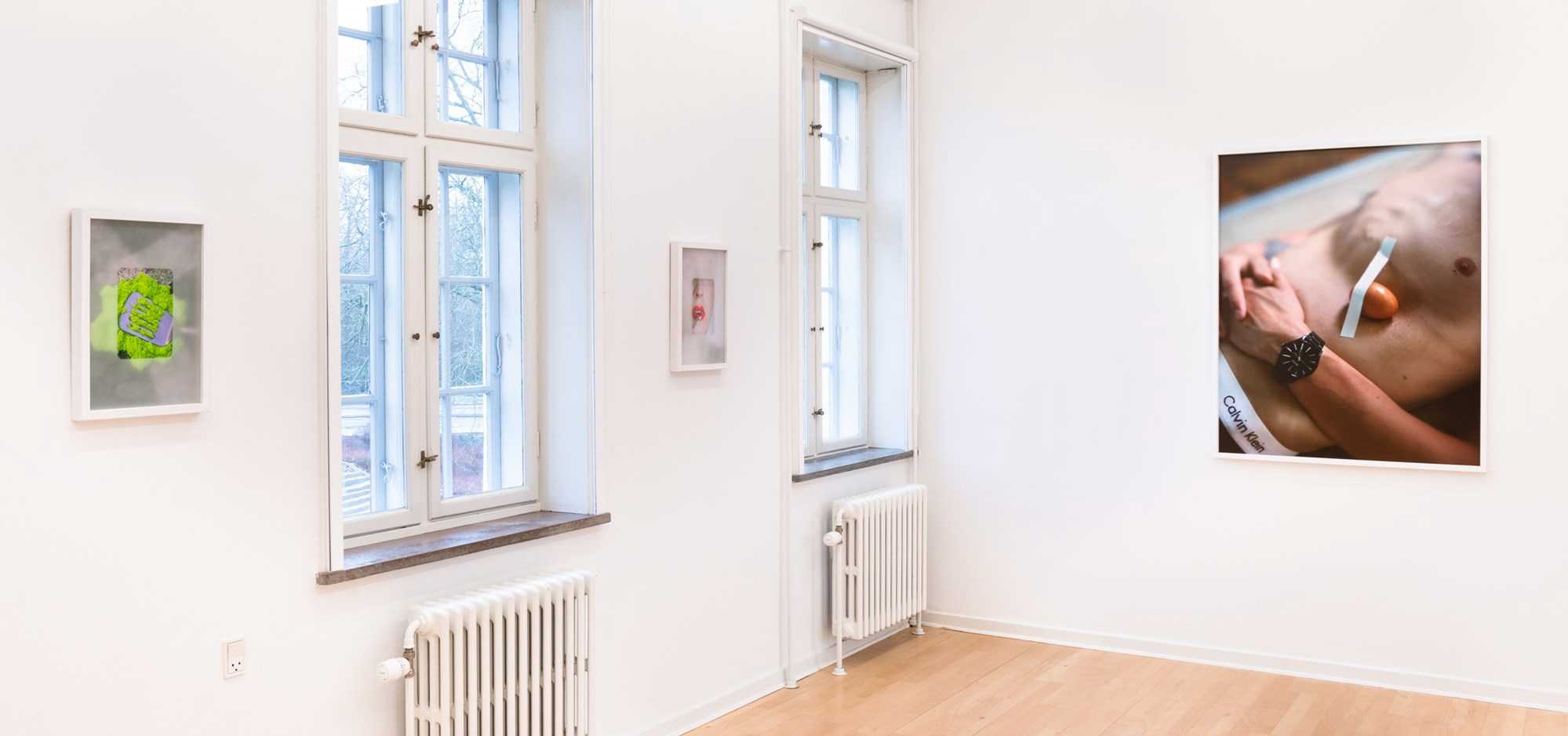 Installationsfoto. 'Oddly Satifying' Fryd Frydendahl, 2022